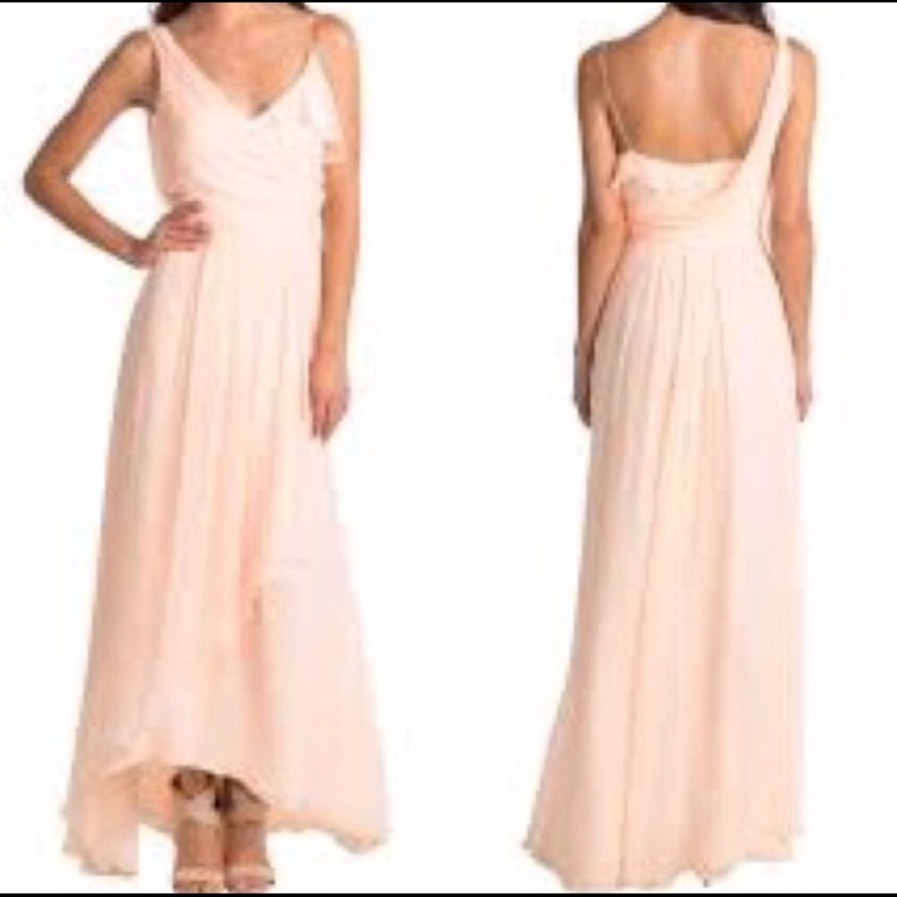 Jill Stuart Catherine Blush Pink Bridesmaid Dress